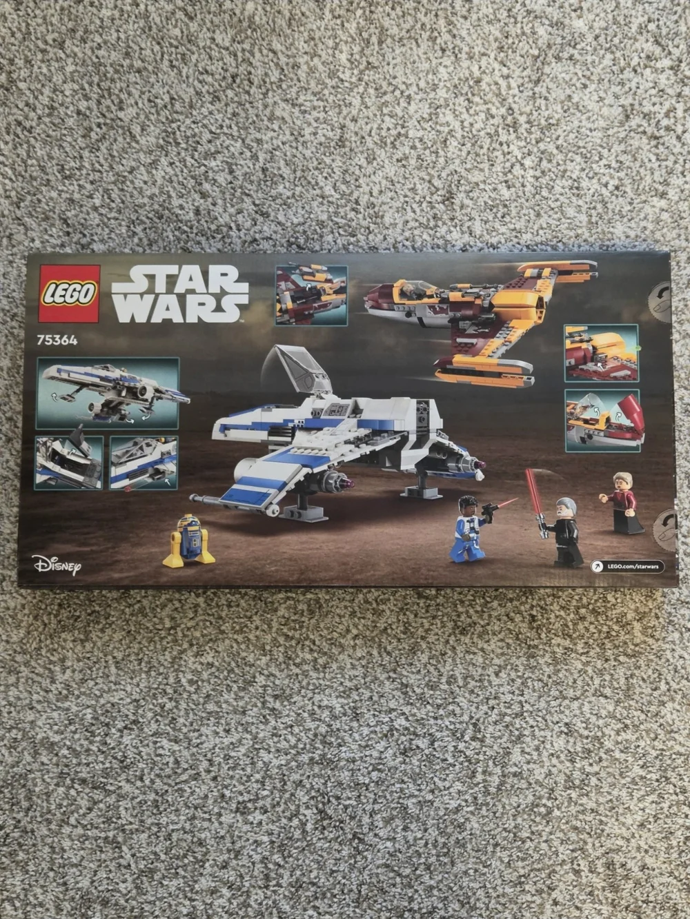 LEGO Star Wars: New Republic E-Wing vs. Shin Hati S Starfighter (75364)